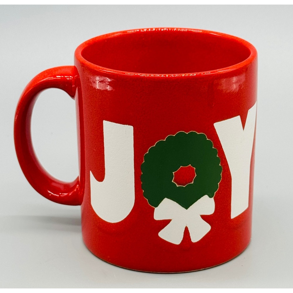 Waechtersbach Joy Mug Red‎ Christmas Wreath West Germany